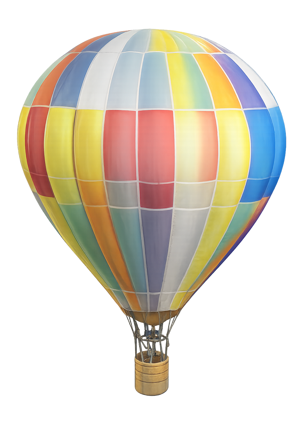 Image vocabulary card for air balloon
