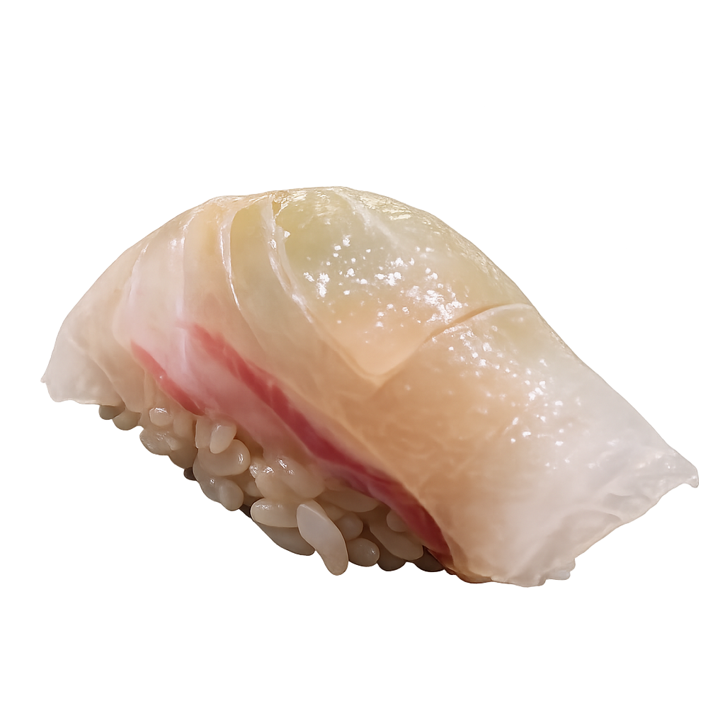 Image vocabulary card for sushi